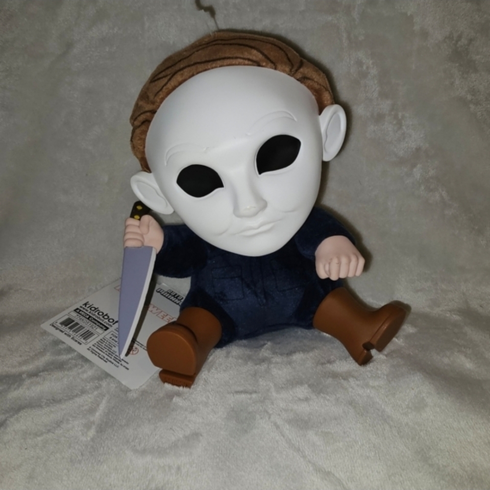 Halloween Michael Myers Stuffed Plush with Knife